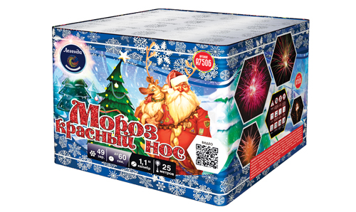  Батарея салютов Мороз Красный Нос  в Златоусте