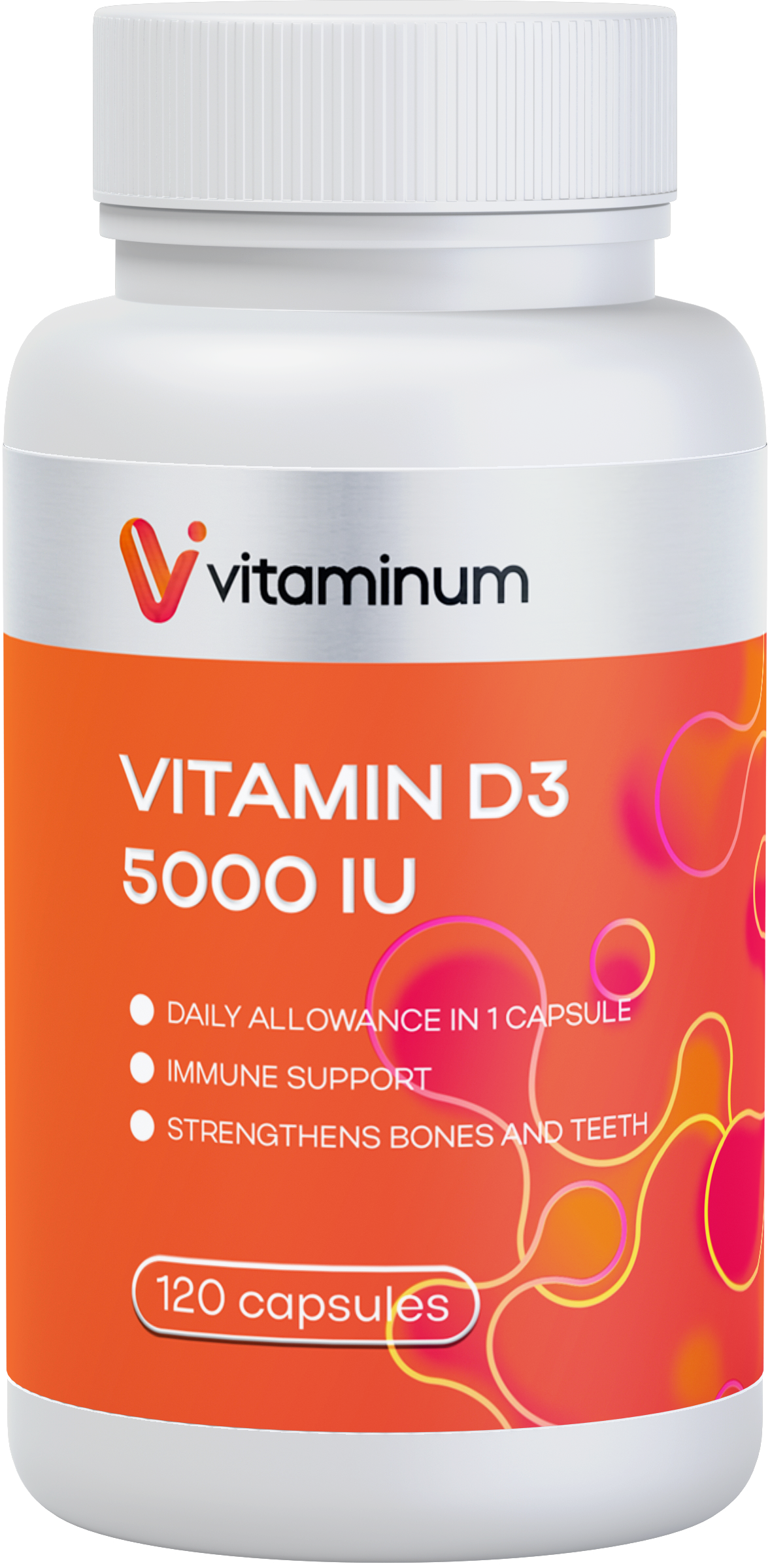  Vitaminum ВИТАМИН Д3 (5000 МЕ) 120 капсул 260 мг  в Златоусте